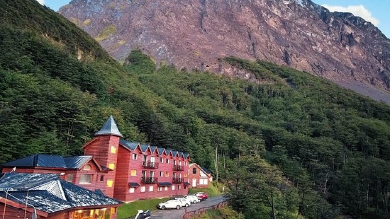 Ushuaia, Tierra del Fuego.  Hotel Bagu 