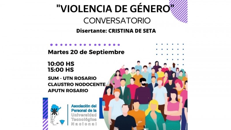 Conversatorio sobre violencia de género en la Facultad Regional Rosario