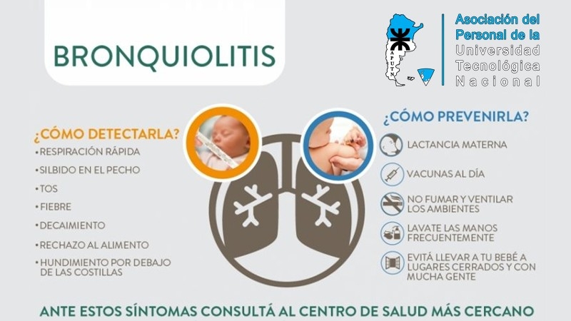 Recomendaciones y cuidados frente a epidemia de bronquiolitis
