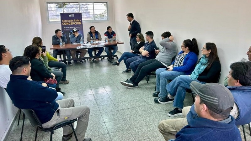 Primera Asamblea Nodocente de base en la extensión áulica Concepción de Tucumán