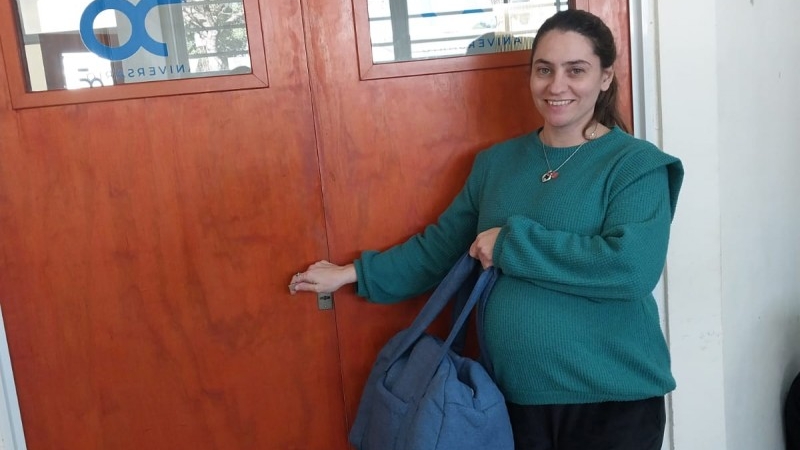 Entrega del subsidio por nacimiento en la Facultad Regional Rafaela