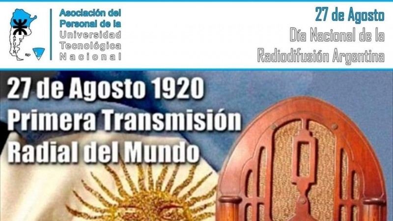 27 de Agosto - Día de la Radiofonía Argentina 