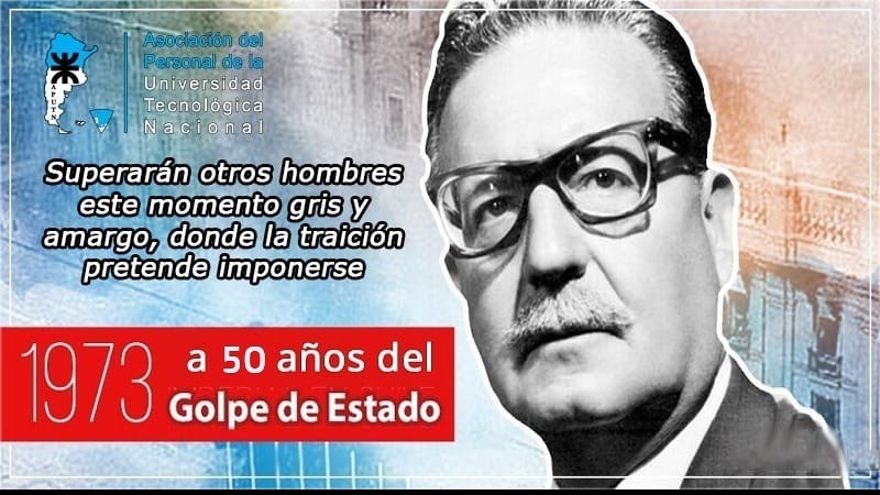 APUTN recuerda: A 50 años del Golpe de Estado en Chile.