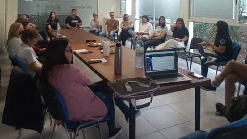 Asamblea Nodocente de base en la Facultad Regional San Nicolás