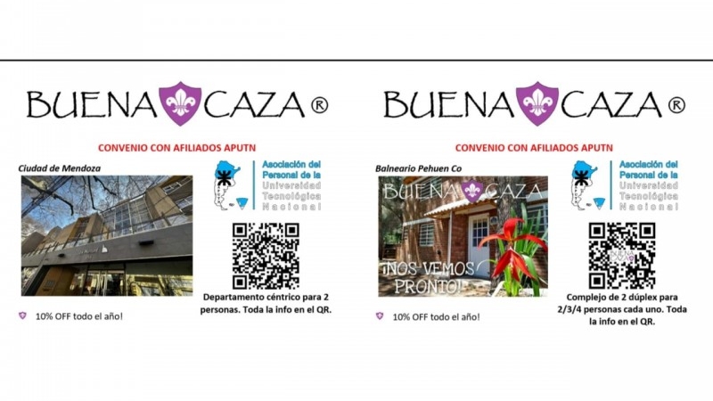 Convenio firmado entre la APUTN y Buena Caza