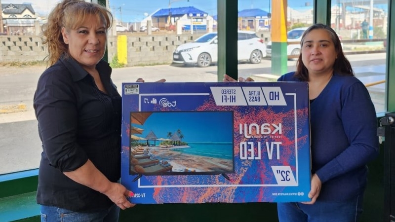 APUTN entregó el Smart TV por su 40° Aniversario en Tierra del Fuego