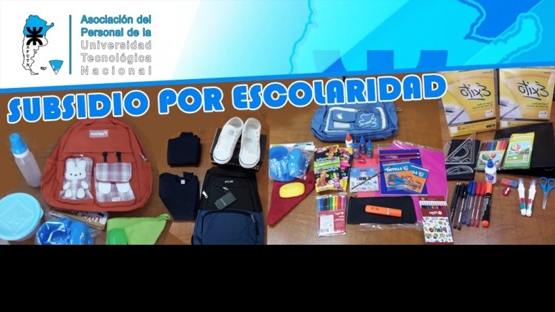 APUTN comenzó la entrega de útiles escolares para hijas e hijos de Afiliadas /os ante el inicio del ciclo lectivo 2023